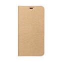 Flip pouzdro LUNA BOOK GOLD pro iPhone 17 Pro/18 Pro - zlatá