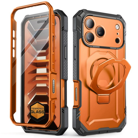 Kryt SUPCASE GRIP PRO MAG pro iPhone 17 Pro / 18 Pro - korálová