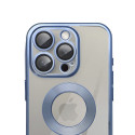 Kryt GLAM pro iPhone 17 Pro / 18 Pro - modrá