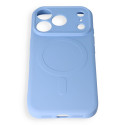 Kryt Silicone Mag Cover pro iPhone 17 Pro / 18 Pro - světle modrá