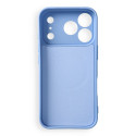 Kryt Silicone Mag Cover pro iPhone 17 Pro / 18 Pro - světle modrá