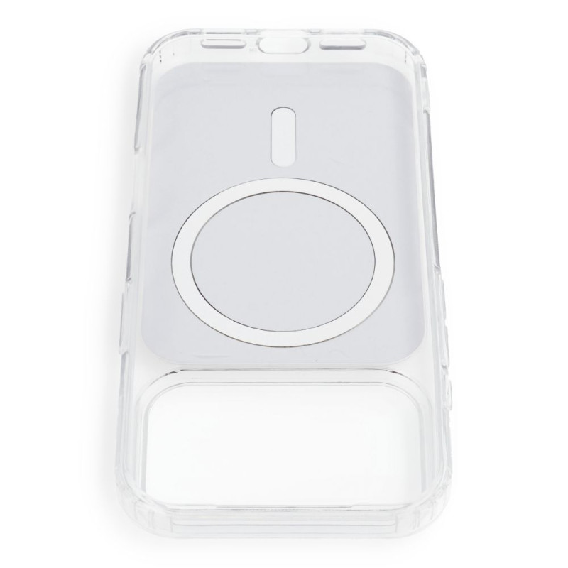 Kryt CLEAR FUSION MAG COVER pro iPhone 18 Pro / 17 Pro - vínová