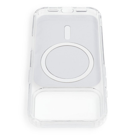 Kryt CLEAR FUSION Mag Cover iPhone - vínová