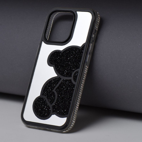 Kryt TEDDY BEAR pro iPhone 17 PRO – černý