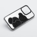 Kryt TEDDY BEAR pro iPhone 17 PRO – černý