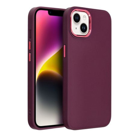 Kryt FRAME pro iPhone 17 Pro - bordový