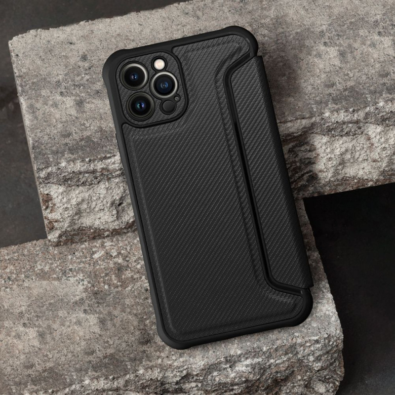 Flip case RAZOR Book pro iPhone 17 PRO / 18 PRO - černá