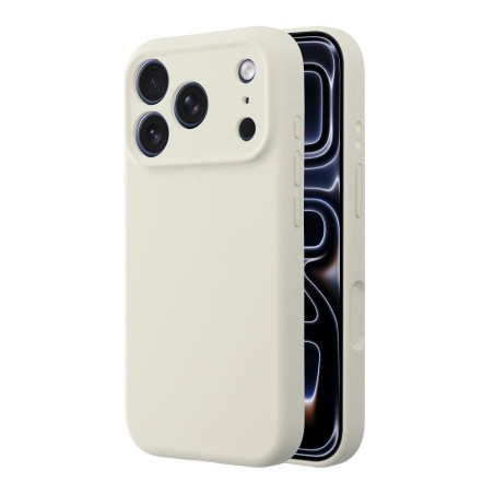Kryt Forcell F-PROTECT Rubber Premium iPhone 17 Pro antická bílá