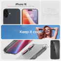 Pouzdro Spigen Ultra Hybrid MagSafe pro iPhone 16 - čiré