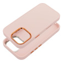 Kryt FRAME iPhone 17 Pro – pudrově růžová