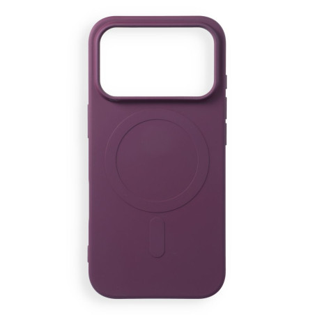 Kryt Silicone Mag Cover pro iPhone 18 Pro / 17 Pro - bordó
