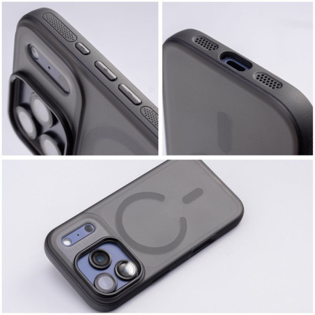 Kryt FLEXLINE MAG COVER MagSafe iPhone 17 Pro černý