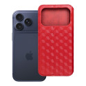 Kryt Cubic Book pro iPhone 17 Pro - červená