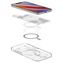 Pouzdro Spigen Ultra Hybrid MagSafe pro iPhone 16e Zero One – bílé