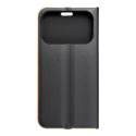 Flip case LUNA BOOK GOLD pro iPhone 17 Pro / 18 Pro - černá