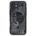 Pouzdro Spigen Ultra Hybrid MagSafe Zero One pro iPhone 16 - tmavě šedý