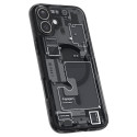 Pouzdro Spigen Ultra Hybrid MagSafe Zero One pro iPhone 16 - tmavě šedý