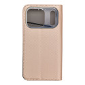 Flip pouzdro KABURA SMART CASE BOOK pro iPhone 17 Pro zlatá