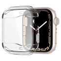 Pouzdro Spigen Ultra Hybrid pro Apple Watch 7 / 8 / 9 (41 mm) - průhledné