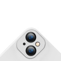 BASEUS ARYT000302 Liquid Gel Case Prémiový silikonový kryt pro iPhone 13, bílý