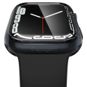 Pouzdro Spigen Ultra Hybrid pro Apple Watch 7 / 8 / 9 (41 mm) - průhledné šedé
