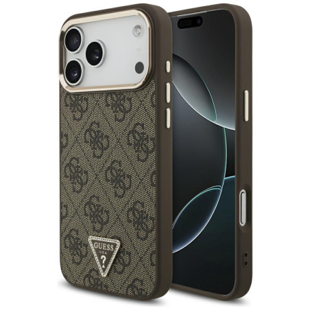 Kryt Guess 4G Triangle Logo MagSafe iPhone 17 Pro Max / 18 Pro Max - b