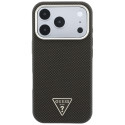 Kryt Guess Kevlar Triangle MagSafe pro iPhone 17 Pro Max