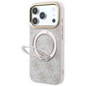 Kryt Guess RING STAND 360 4G CLASSIC pro iPhone 17 Pro Max - pink
