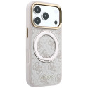 Kryt Guess RING STAND 360 4G CLASSIC pro iPhone 17 Pro Max - pink