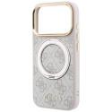 Kryt Guess RING STAND 360 4G CLASSIC pro iPhone 17 Pro Max - pink