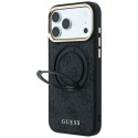 Kryt Guess Ring Stand 360 4G CLASSIC iPhone 17 Pro Max - černý