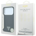Kryt Guess Grained Triangle MagSafe iPhone 17/18 Pro Max - black