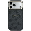 Kryt Guess EMBOSSED 4G Classic MagSafe pro iPhone - černý