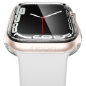 Pouzdro Spigen Ultra Hybrid pro Apple Watch 7 / 8 / 9 (45 mm) - průhledné