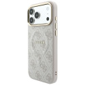 Kryt Guess EMBOSSED 4G Classic MagSafe iPhone 17 Pro Max - růžová