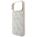 Kryt Guess EMBOSSED 4G Classic MagSafe iPhone 17 Pro Max - růžová