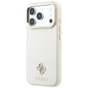 Kryt Guess MagSafe SAFFIANO pro iPhone 17 Pro Max béžová