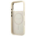 Kryt Guess MagSafe SAFFIANO pro iPhone 17 Pro Max béžová