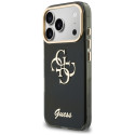 Kryt Guess IML 4G Script Metal Case pro iPhone 17/18 Pro Max - black