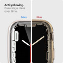 Pouzdro Spigen Ultra Hybrid pro Apple Watch 7 / 8 / 9 (45 mm) - průhledné