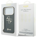 Kryt Guess IML 4G Script Metal Case pro iPhone 17/18 Pro Max - black