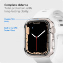 Pouzdro Spigen Ultra Hybrid pro Apple Watch 7 / 8 / 9 (45 mm) - průhledné