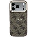 Kryt Guess EMBOSSED 4G Classic MagSafe pro iPhone 17/18 Pro Max - hně