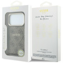 Kryt Guess EMBOSSED 4G Classic MagSafe pro iPhone 17/18 Pro Max - hně