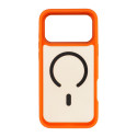 Kryt Forcell F-PROTECT Smoke Hybrid pro iPhone 17 Pro Max - oranžová