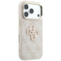 Kryt Guess 4G & BIG Resin Logo Case iPhone 17/18 Pro Max - růžová
