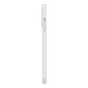 BASEUS ARYT000302 Liquid Gel Case Prémiový silikonový kryt pro iPhone 13, bílý