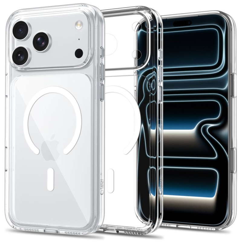 Kryt Tech-Protect Flexair Hybrid CC MagSafe pro iPhone 17 Pro Max / 18 Pro Max - čirý