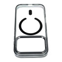 Kryt FRAME CLEAR HYBRID MAG COVER iPhone 17 Pro Max černá
