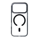 Kryt FRAME CLEAR HYBRID MAG COVER iPhone 17 Pro Max černá